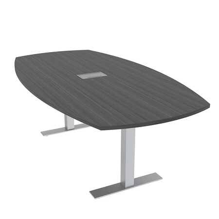 Skutchi Designs 45 in W, 72 in L, 29 in H, Engineered Wood Top, Grey HAR-ABOT-46X72-T-ELEC-ASIANNIGHT